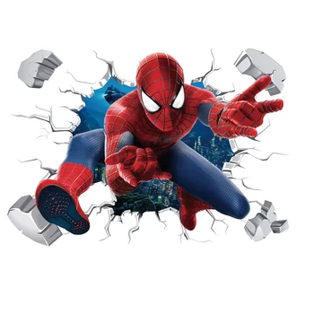 Superhero Wall Stickers Set 6