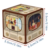 Magic Cube 3x3x3 3DUV television program stress-relieving puzzle professional smooth speed game children's toy gift 6