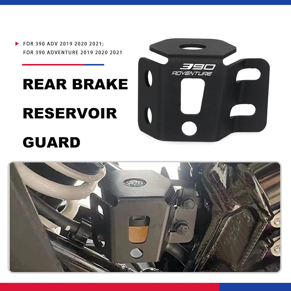 

Motorcycle Rear Brake Fluid Reservoir Cover Guard For 390 Adventure 2019 2020 2021 Brake Fluid Reservoir Cover Protector 390 Adv