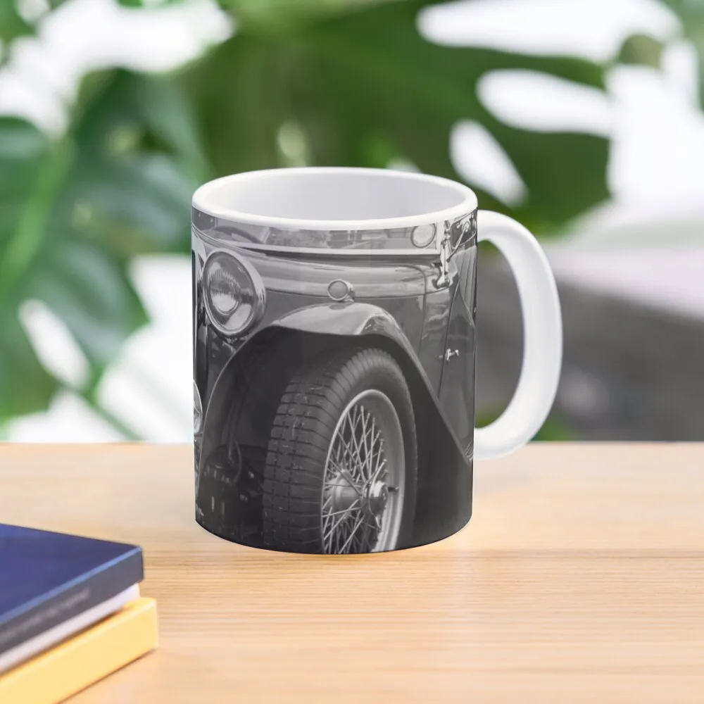 

Vintage MG-T Sports Car Coffee Mug Cup For Tea Coffee Cups