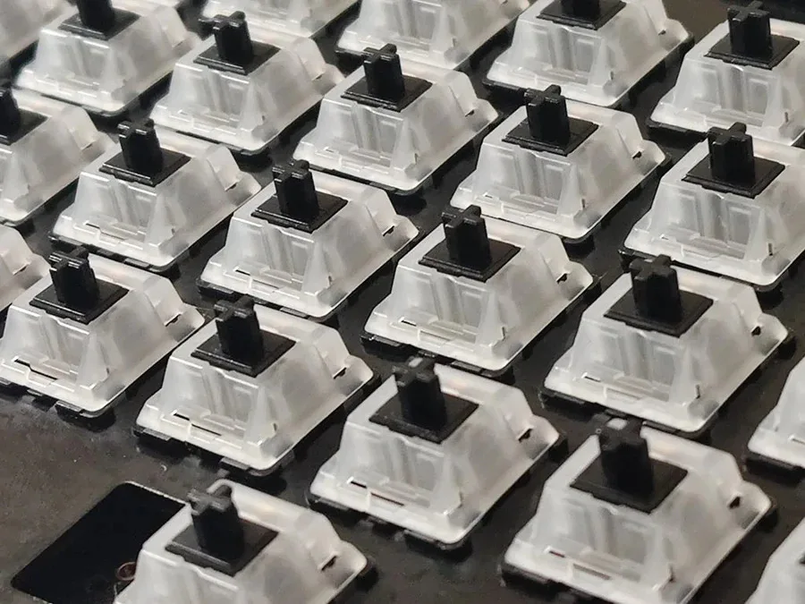 Original 43 Estúdio Opblack Teclado Interruptor Linear Força Inferior 62g Faça Você Mesmo Personalizado Interruptor Teclado Mecânico - Imagem 4