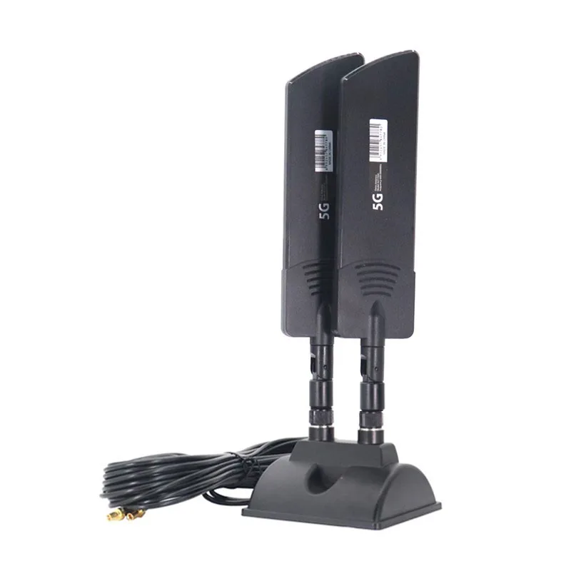 2PCS 4G 5G 전체 주파수 안테나 증폭기 CPE 라우터 RM520N-EU RM500Q-GL RM502Q-AE 용 전방향성 스마트 홈 보안 IoT