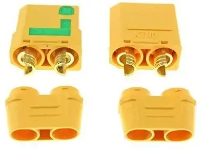 배터리 ESC 및 충전기 리드용 스파크 방지 암수 커넥터, Amass XT90S XT90-S XT90 커넥터, 10 쌍