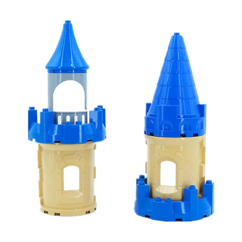 Enchanting Princess Castle Building Blocks Set - Creative Playhouse with Accessories
