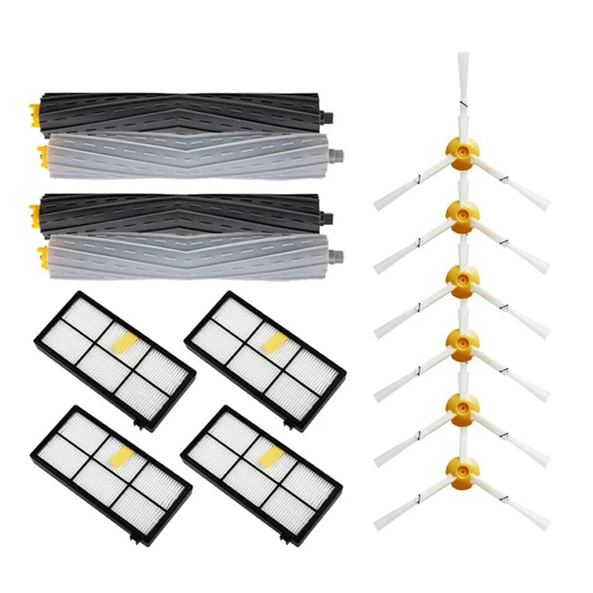 FZFZ For Parts Kit Series 800 860 865 866 870 871 880 885 886 890 900 960 966 980 Main Side Brush Hepa Filter