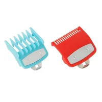 2pcs/lot Hair Clipper Guide Comb Cutting Limit Combs Standard Guards Attach Parts Electric Clippers Accessories 1.5mm + 4.5mm 2