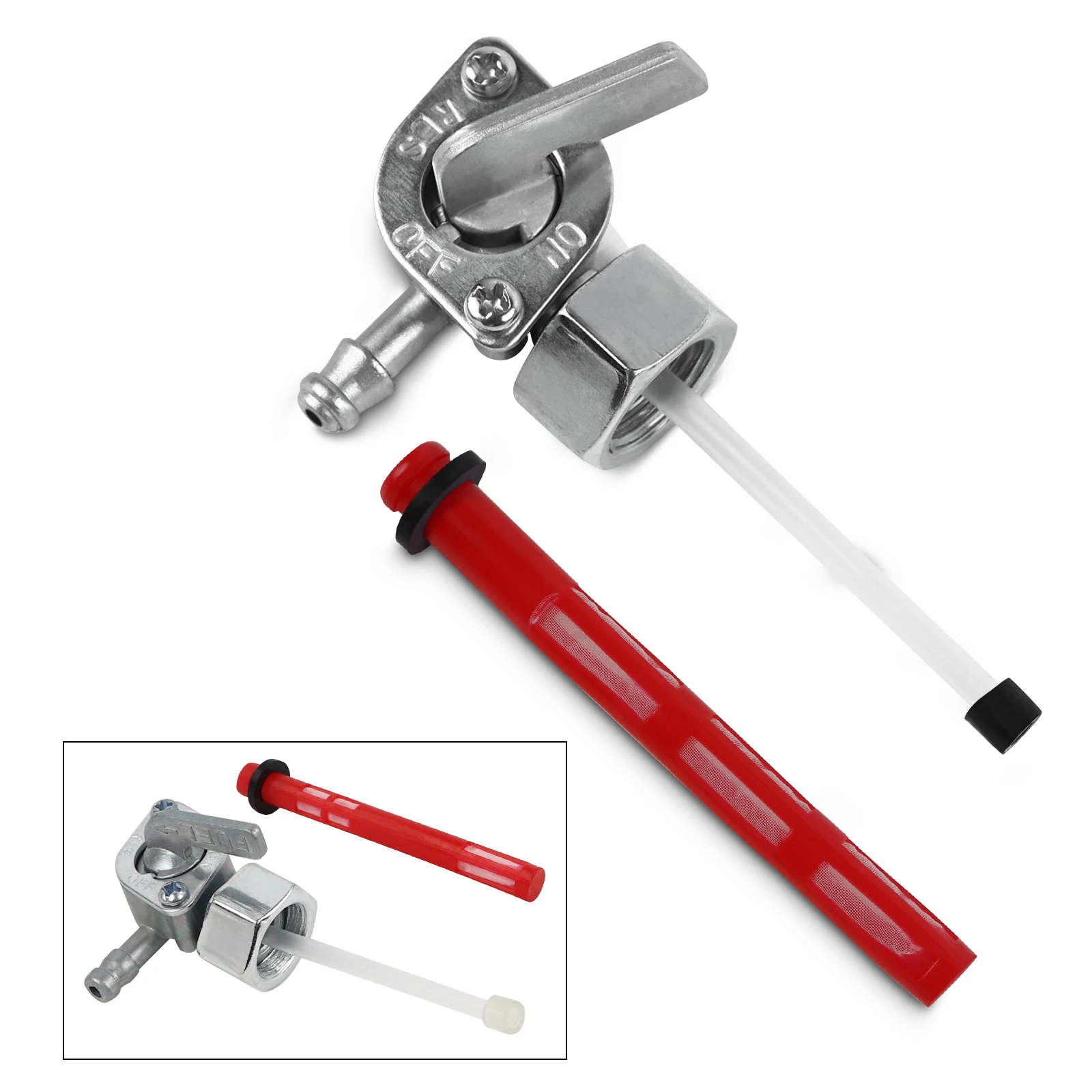 Per Gruppo Interruttore Valvola Serbatoio Carburante Generatore - Foto 5