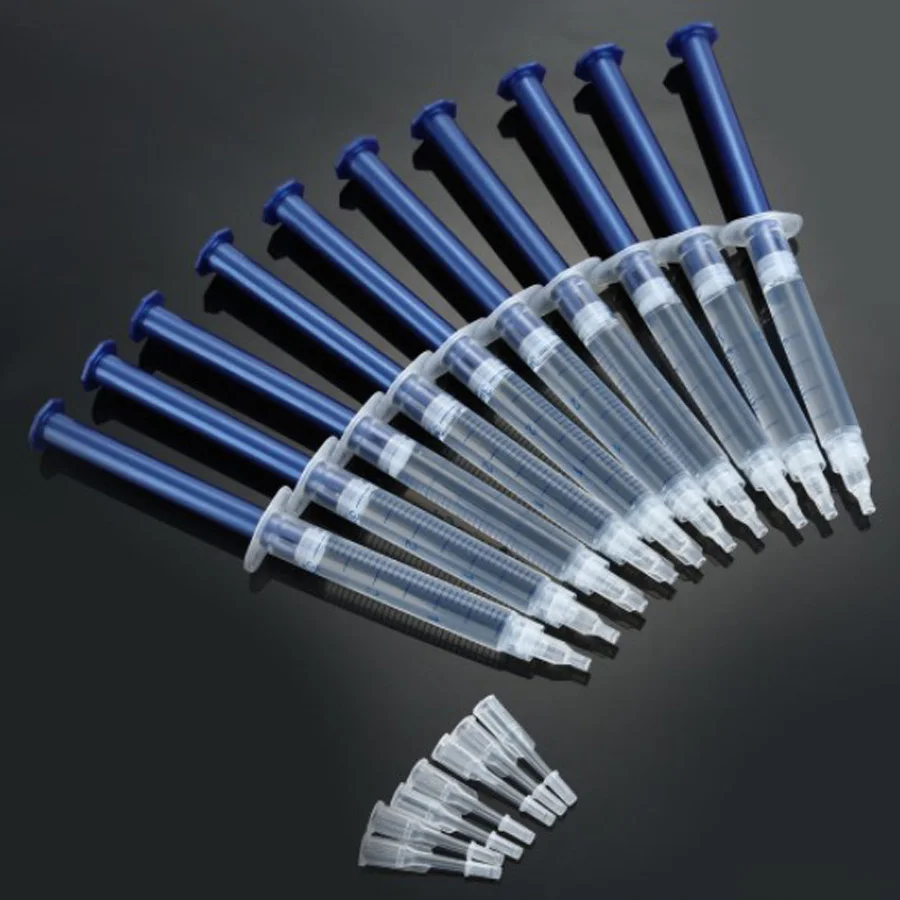 10 Pcs Teeth Whitening Gel 44% Carbamide Peroxide Gel Syringe Pen 35% Dental System Dentist Tooth Bleach Tools