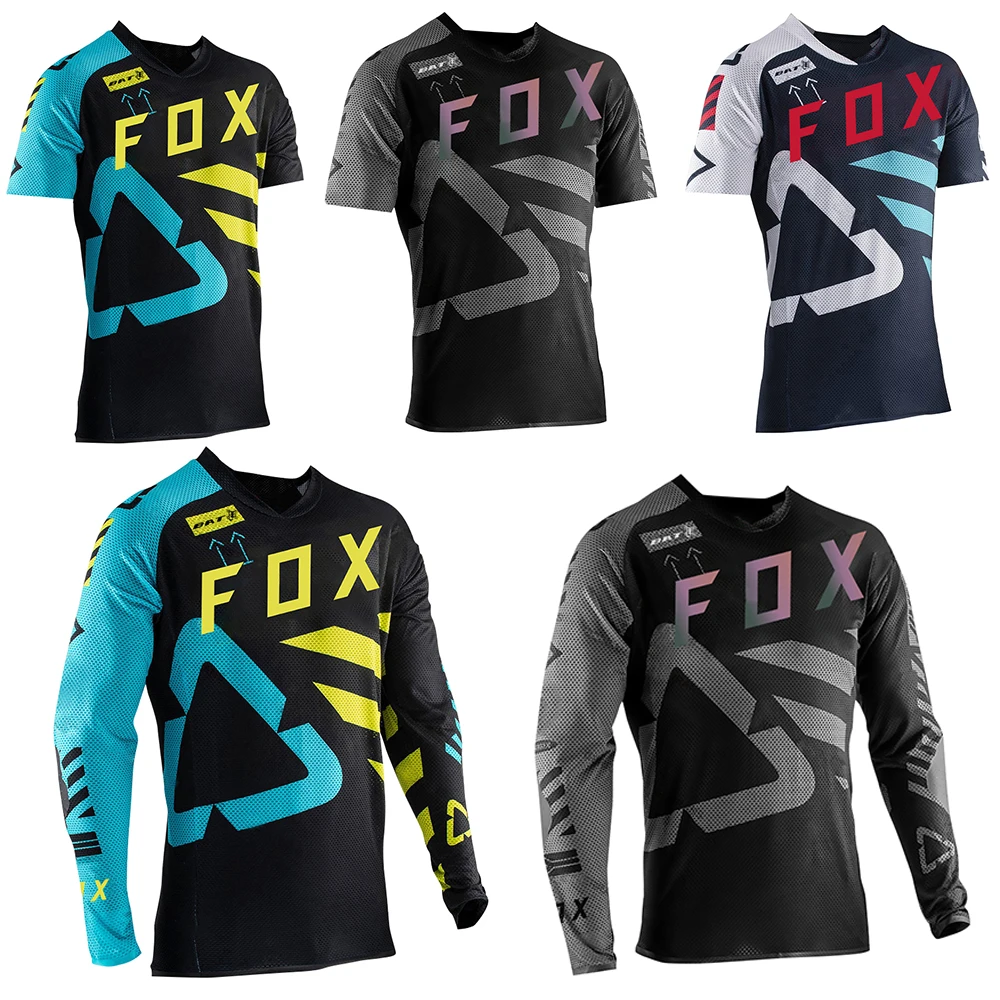 

BAT FOX Camiseta Motocross T-shirt Enduro MTB Jersey Downhill bicycle Jersey Offroad DH Racing Bike Camisas Ciclismo