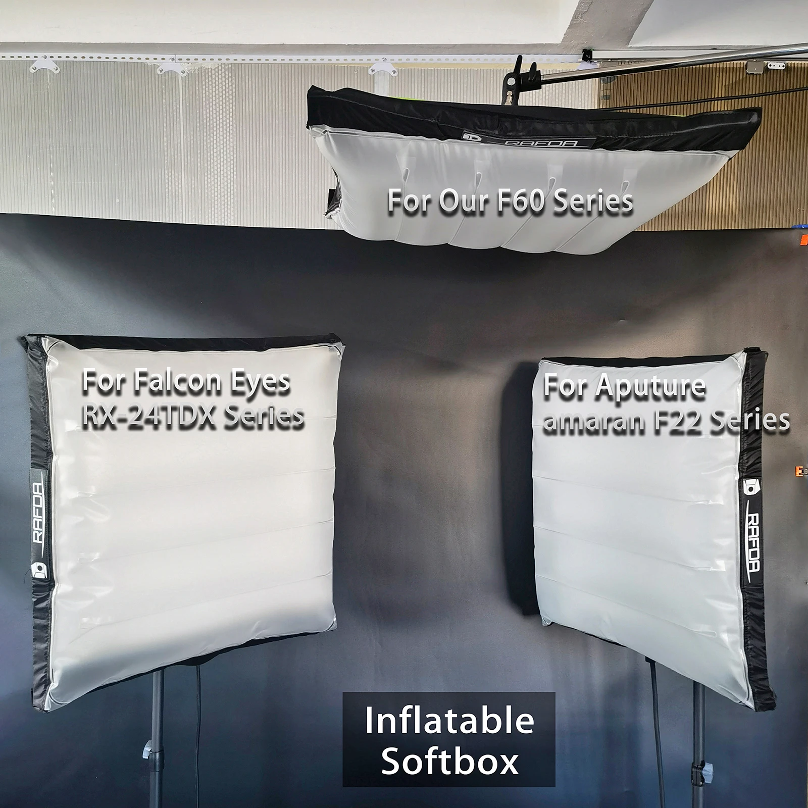 Photography softbox bowens mount softbox portable softbox Inflatable Softbox Falcon Eye RX-24TDX RX-724 RX-824 Aputure Amaran F-22 Godox FL150S Photo Studio Accessories