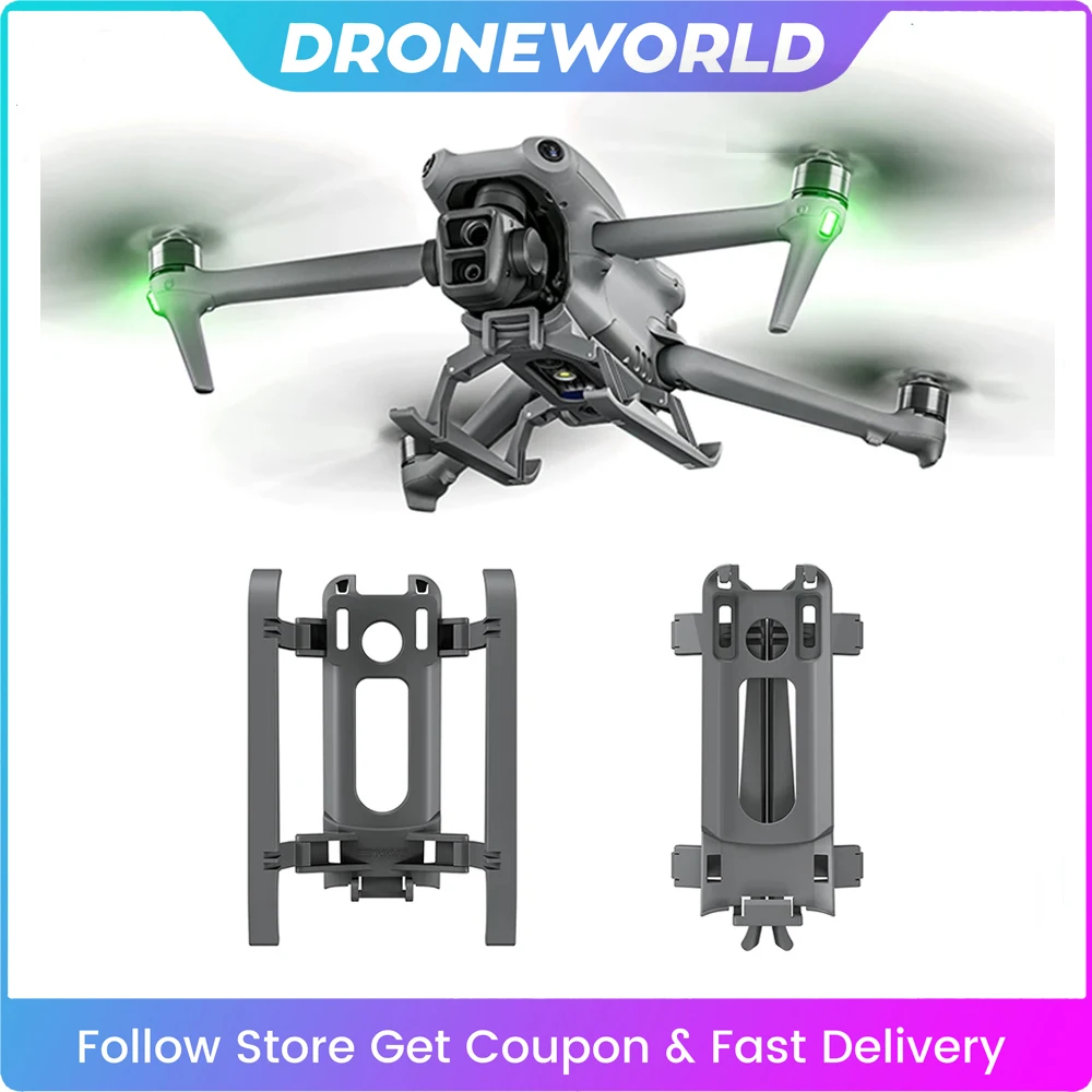 

Посадочное шасси для дрона DJI AIR 3, увеличитель 20 мм, быстрая установка, можно сложить, удлинитель, аксессуары