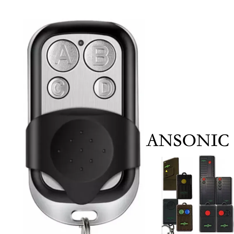 

garage door remote control gate opener ANSONIC SF 433-1 SF 433-2E SF 433-4E SF 433-1MINI/M SF 433-2MINI/M 433MHz Fixed Code