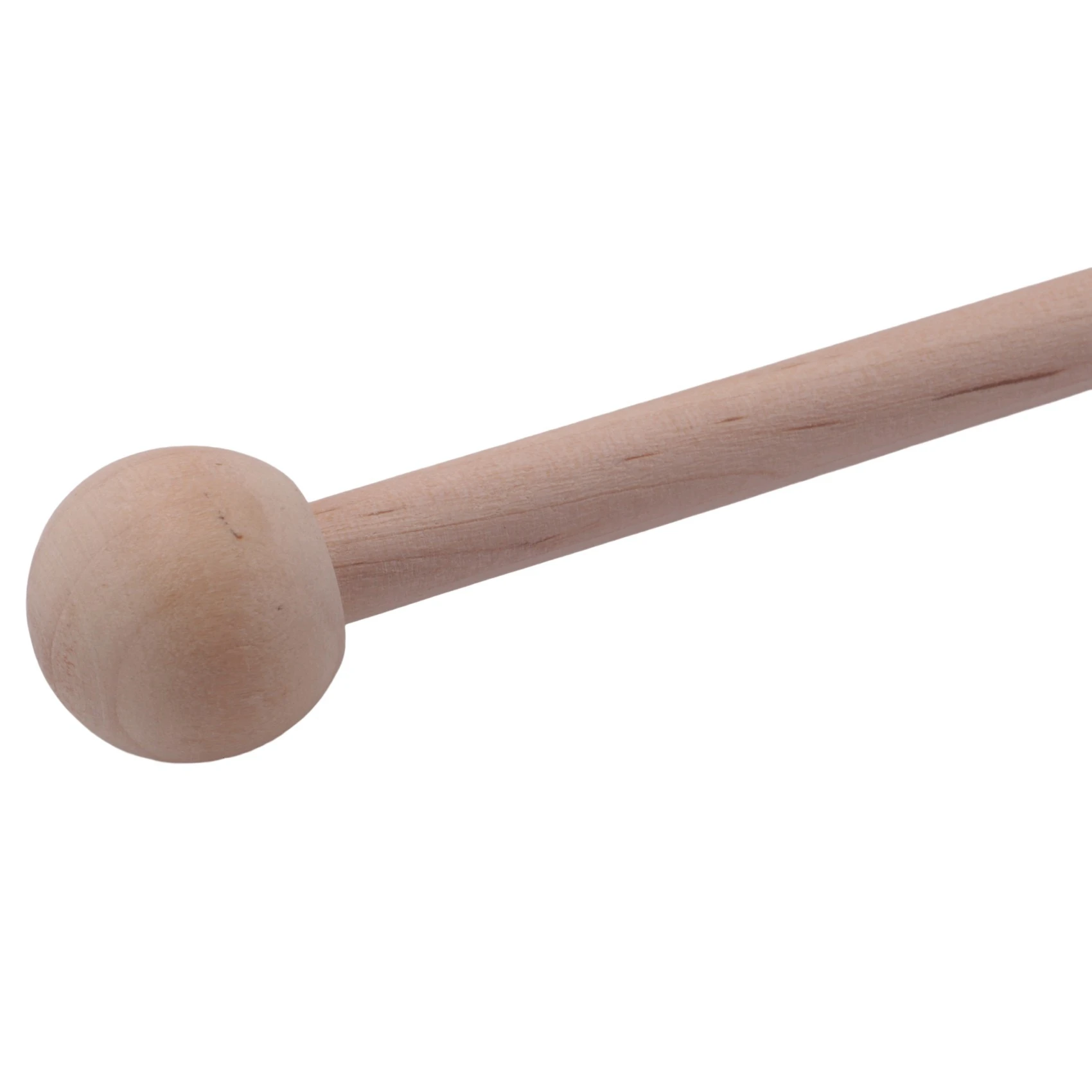 B48B-2 Pair Wood Mallets Percussion Sticks for Energy Chime, Xylophone, Wood Block, Glockenspiel and Bells