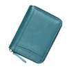 New Cowhide Women Wallets Female Genuine Leather Purses RFID Card Holders Small Portable Coin Purse Large Capacity Money Bag 5