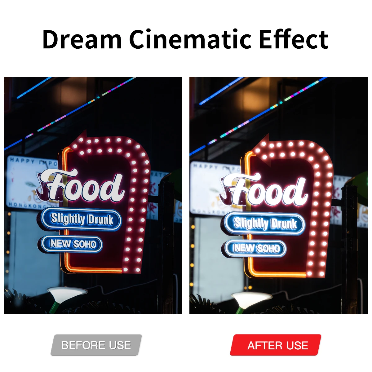 Dreamy Black Soft Filter for Hazy Portrait Photography - Multi-Size Lens Compatibility