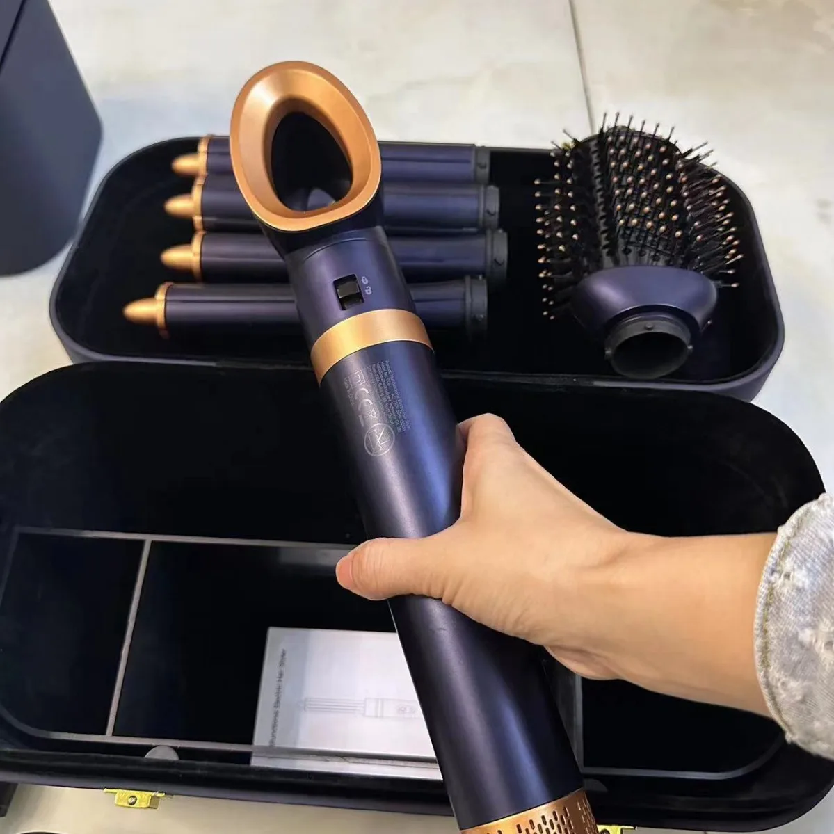 Airwrap Complete Long Automatic Curling Iron Wearing Hair Dryer Hot Comb Air Professional Curling Iron Hair Straightener 2