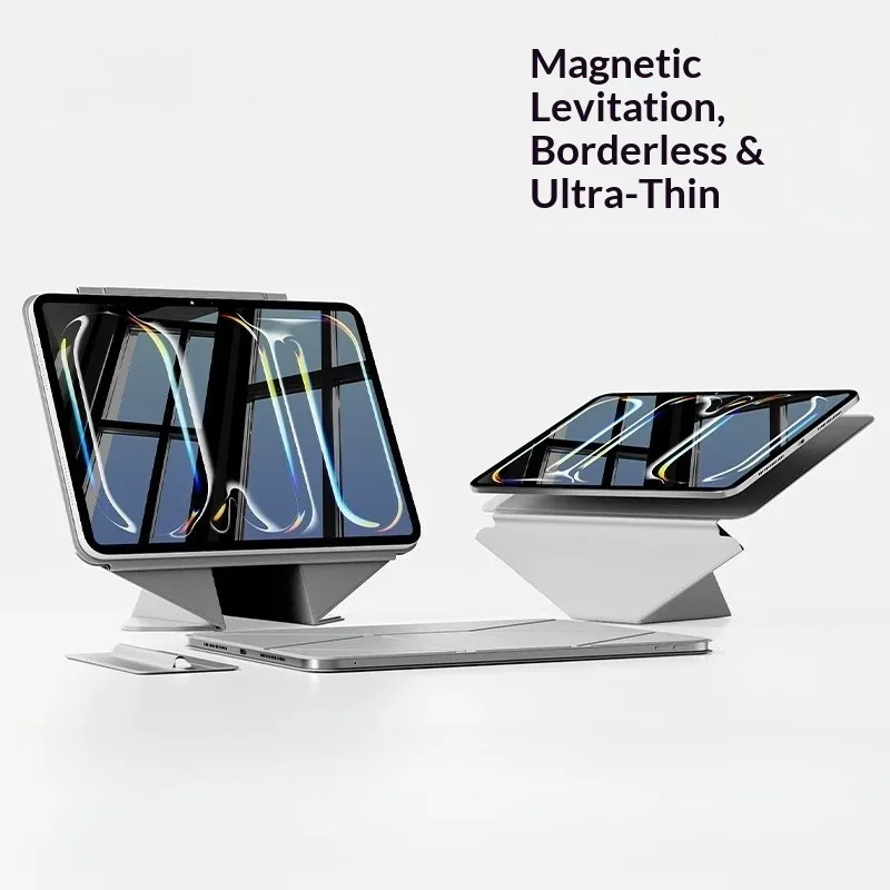 ZOYU Magnetic Double-Sided Clip Case with Elevated Support