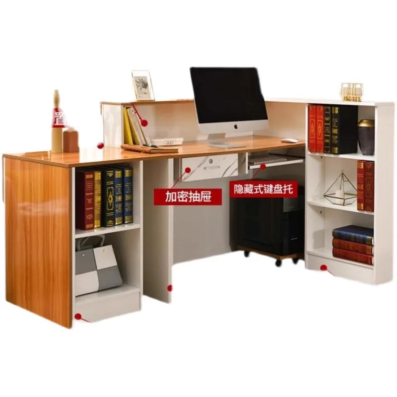 Beauty Salon Desk Aesthetics Counter Outdoor Small Front Cash Shop Reception Bar Convenience Store Business Display Furniture