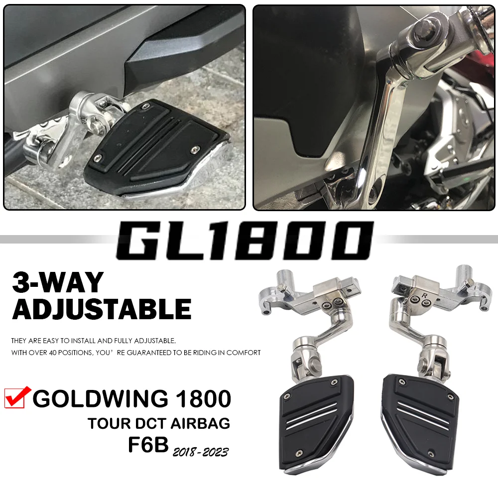 GoldwingGL1800AccessoriesPremiumTwinRailFootrestsFootPegsfor