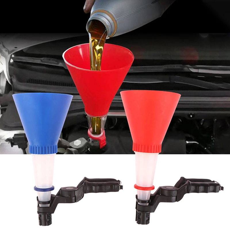 CarEngineOilFunnelKitUniversalSpillproofOilFilterToolSet