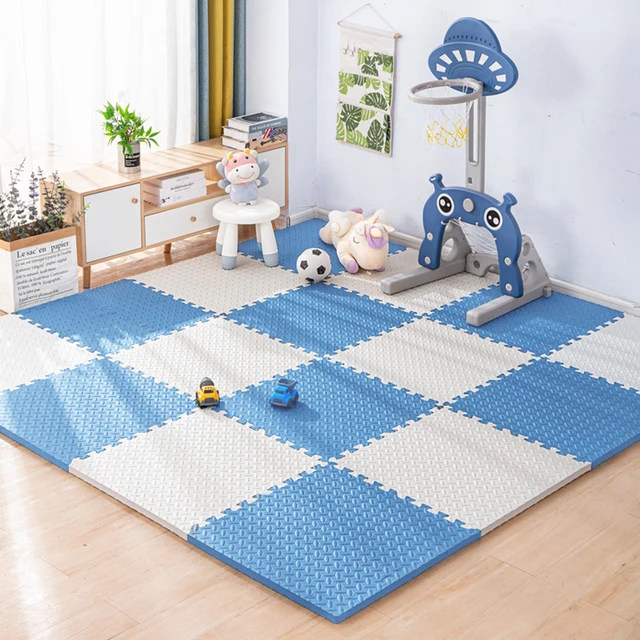 Tapis de Puzzle pour enfants, carrelage en mousse, tapis de jeu pour bébé, équipement d'entraînement à domicile, rembourrage de sol pour enfants 1