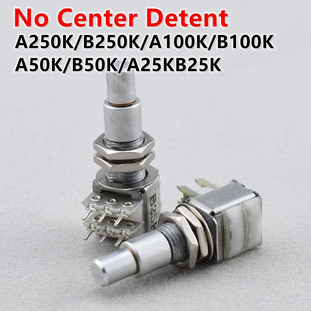 Alpha Stacked Dual Concentric Potentiometer(POT) No Center Detent 1 Piece Made in Korea guitar potentiometer