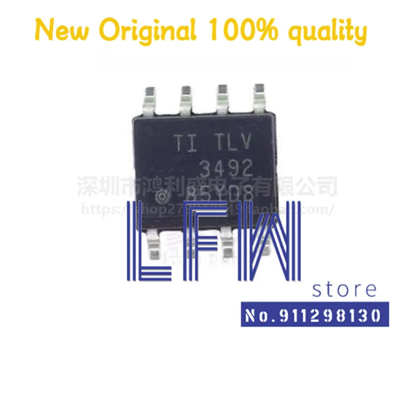 

5pcs/lot TLV3492AIDR TLV3492AID TLV3492 SOP8 Chipset 100% New&Original In Stock