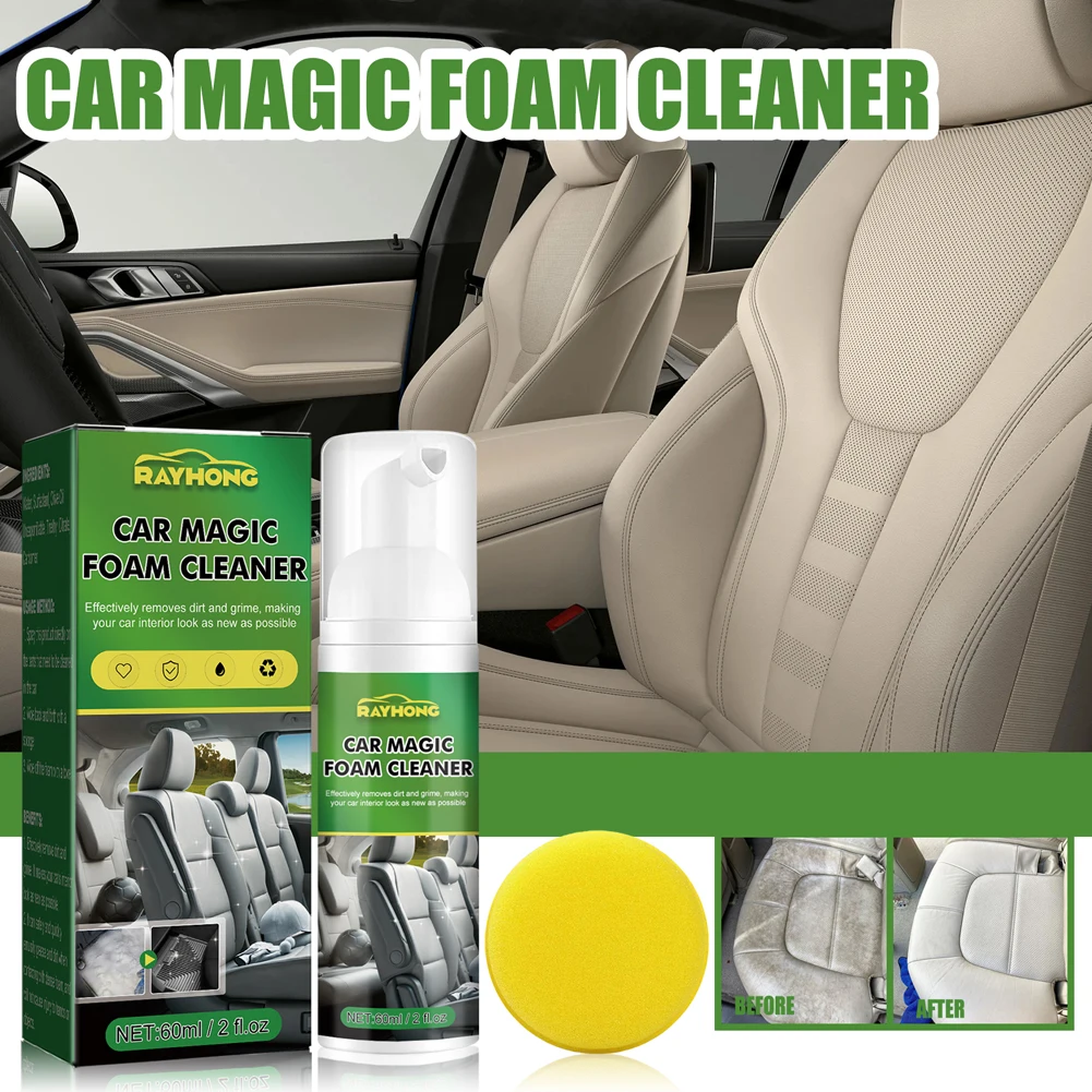 Thick Foam Car Auto Interior Cleaner for Carpet/Upholstery/Fabric/Vinyl -  China Foam Cleaner, Car Care