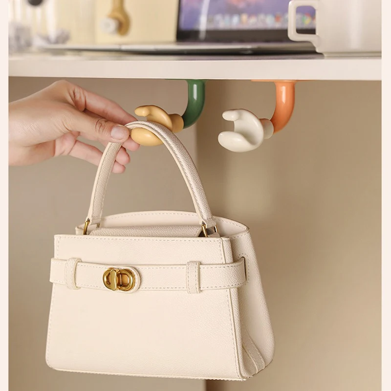 Strong Adhesive Hook Cute No Punching Home Office Small Hand Hook New