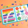 1 Pcs Mathematical Teaching Aids For Students On The Magnetic Fraction Learning Board Addition And Subtraction Operations 1