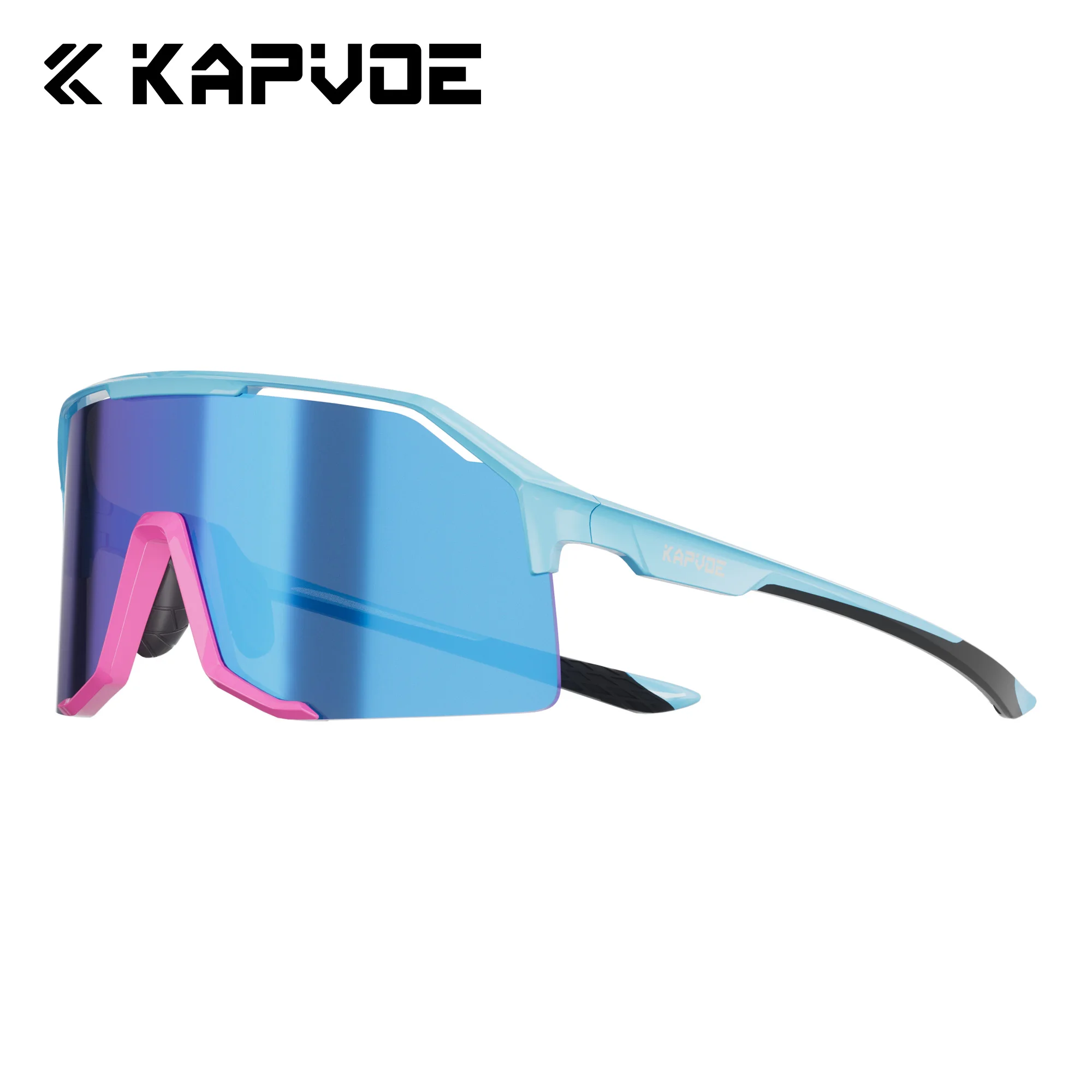 Kapvoe UV400 Bike Sunglasses Cycling Glasses for Man MTB Goggles Women Outdoor Camping Hiking Sports Riding Bicycle Eyewear