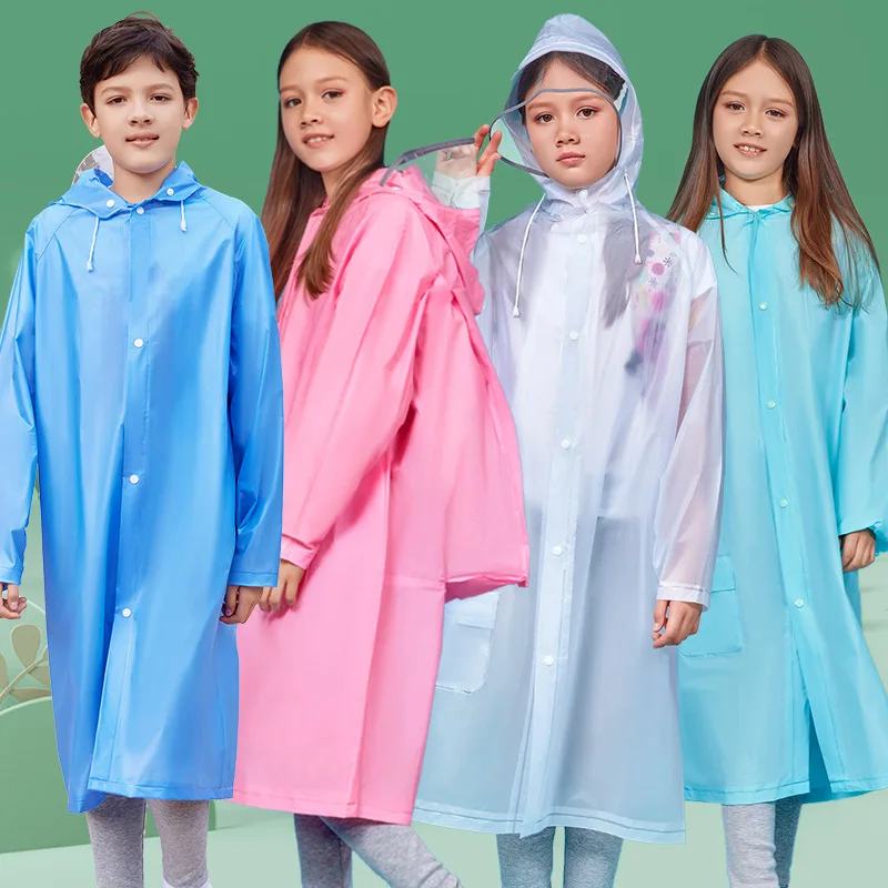 Children's School Raincoat Rain Gear Poncho Raincoat Rain