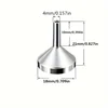 1/3/5pcs Refillable Perfume Bottle Funnel, Mini Perfume Travel Bottle Refillable, Bottom Fill Perfume Dispenser 5