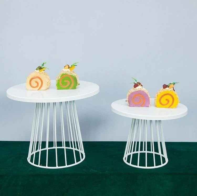 Description Picture 3 of itemCake Stand Home Party Dessert Table Display Rack Dessert Cake Tray Cold Meal Tea Break Table Afternoon Tea Center Rack Metal1p2p