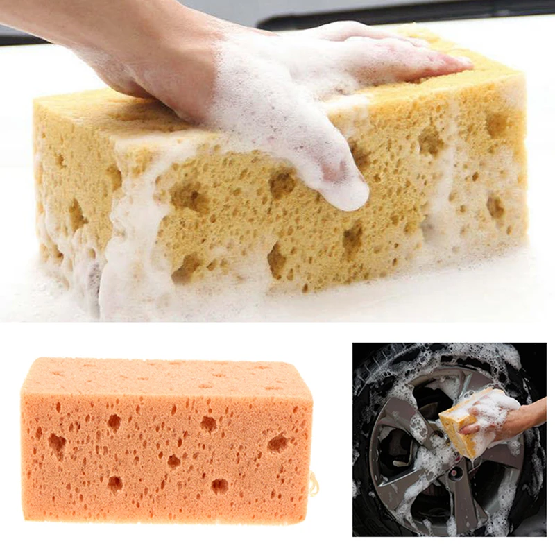 

1Pc Car Styling Wash Sponge Soft Large Cleaning Honeycomb Coral Sponge Wash Tool