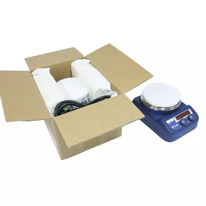IKEME Magnetic Stirrer 3L Digital Display Magnetic Mixer With Stir Bar Hot Plate Heating Stirrer Lab Equipment magnetic stirrer