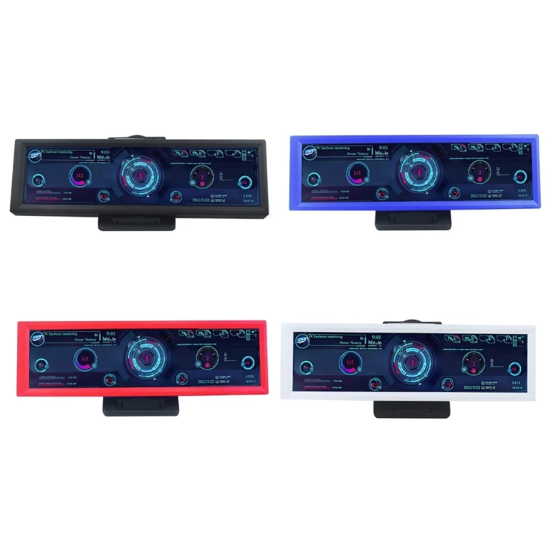 

8.8inch Touches Screen 60Hz Small Panel Temperature Display With Case Cable