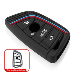 Luxury Car Key Case Cover, Sleek Design (Black)