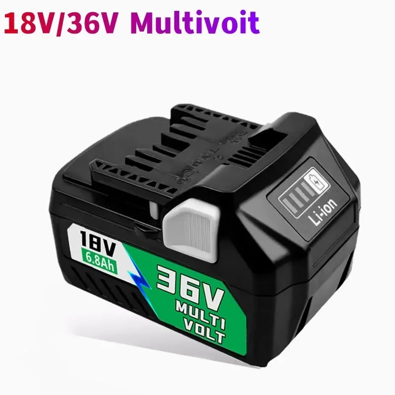 Batteria Scorrevole Agli Ioni Di Litio 18V/36V, 6.8Ah Per Strumenti Cordless Metabo Hpt, Bsl36A18