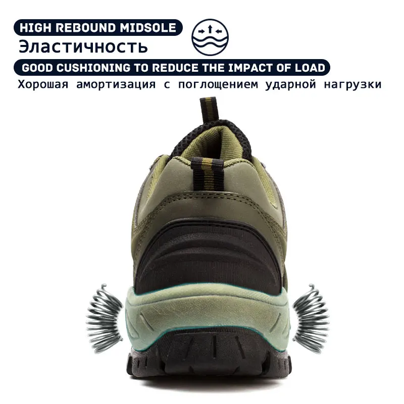 BONA Classics Style Men hiking shoes Lace Up Men Sport Shoes Outdoor Jogging Trekking Sneakers
