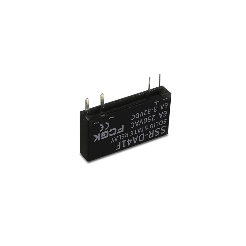 Slim Solid State Relay, 6A Din Rail, DC/AC Control