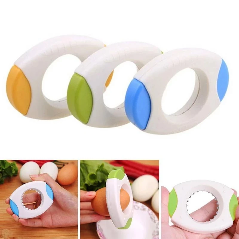 Separator Egg Opener Shell Cutter Kitchen Gadgets Tools Knocker Raw Cracker Boiled Topper Essential