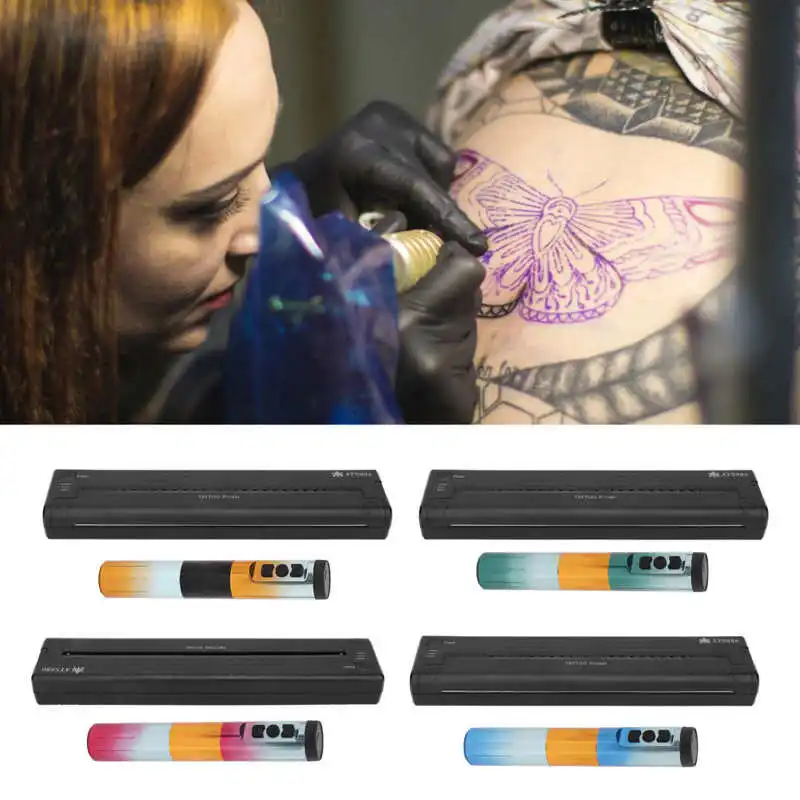 1200mAh Thermal Tattoo Transfer Stencil Copier Machine USB Interface  1500mAh Wireless Tattoo Machine Pen