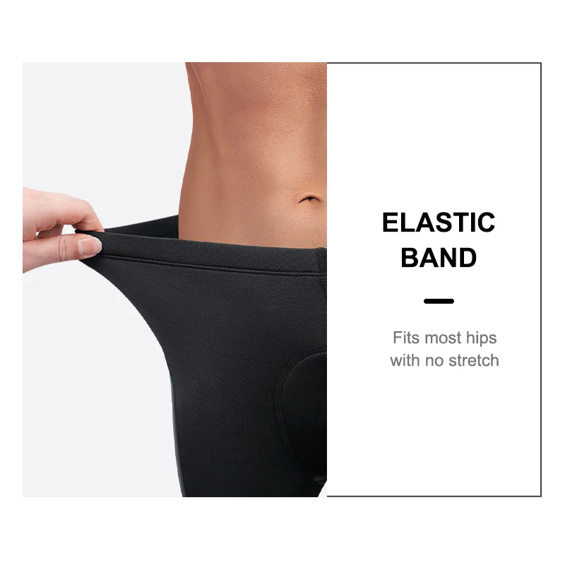 Men's Bike Pants Winter Sports Warm Mountain Bicycle Tights 5D Gel Pad Cycling Long Trousers