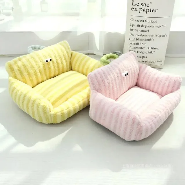 Washable Dog Bed Sofa Kennel Dog Nest Comfortable Plush Puppy Bed Spring Summer Pet Supplies for Small Medium Dogs Cats 5