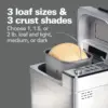 Beach Premium Dough & Bread Maker Machine with Auto Fruit and Nut Dispenser, 2 lb. Loaf Capacity, 14 Programmable Setti 5