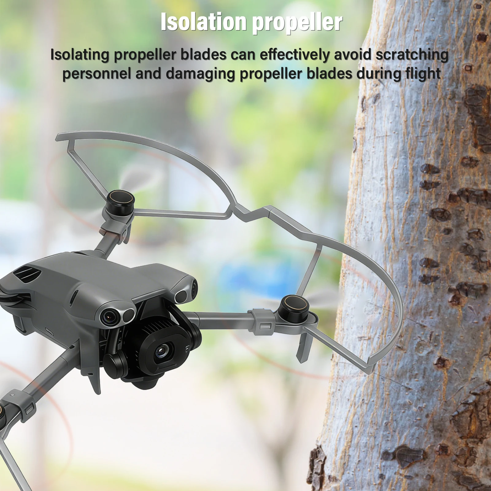 DJI Mini 5 Pro Drone용 ZuruKin 프로펠러 가드 경량 충돌 방지 블레이드 프로텍터 높은 강도 안전 쉴드