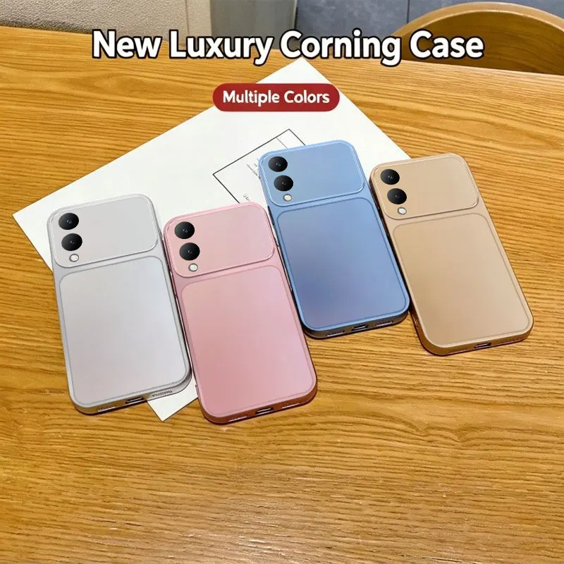 Shockproof TPU Liquid Silicone Soft Phone Back Bumper Case