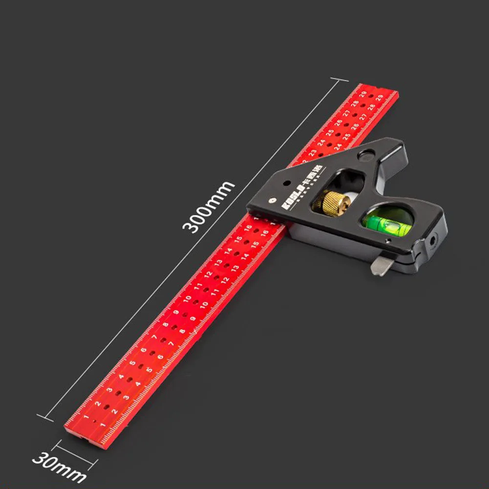 

1pc Angle Ruler Aluminum Alloy Corner Base For Marking Setting Out Types Joinery Other Wood Products Tool Accessories