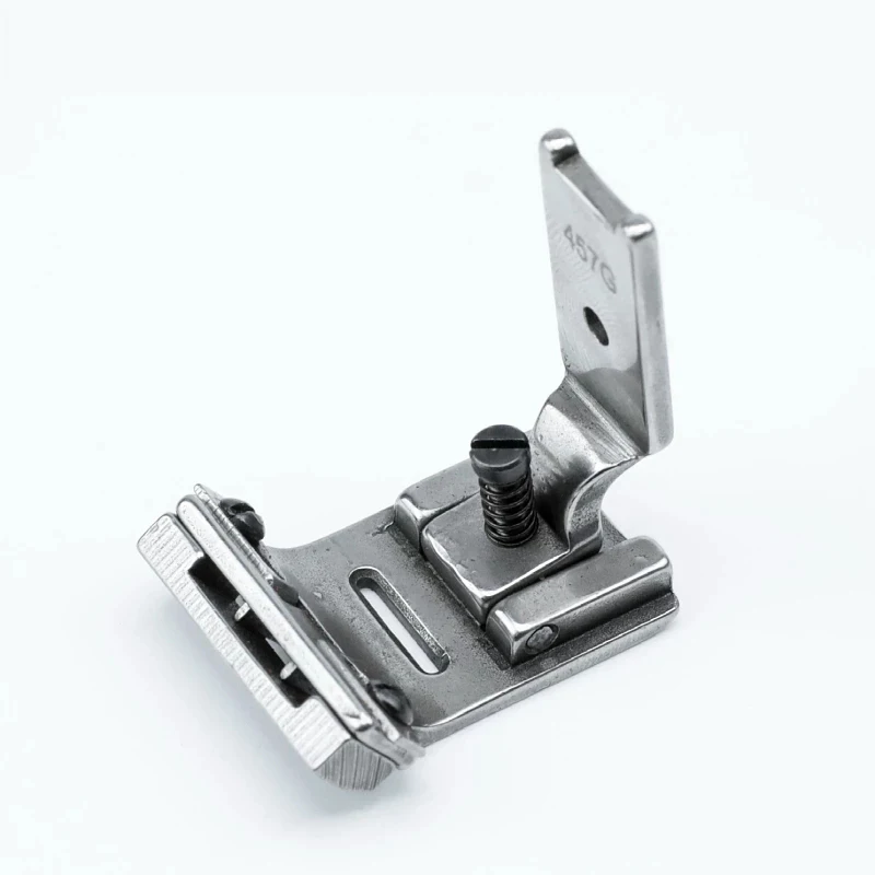 Tape Attaching Foot 23779 (457G) Adjustable Tape Zig Zag Foot Fit Singer 457 Juki Lz-2280 2284 Ajustable Tape Attachment